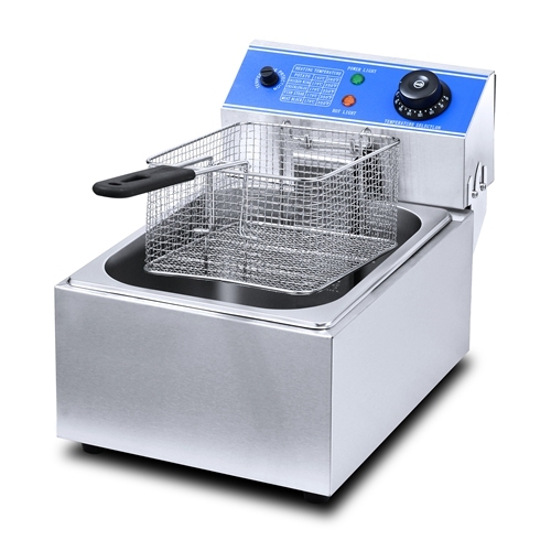 HEF 1-Tank 1-Basket Electric Fryer