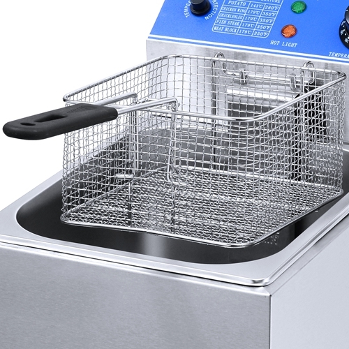 HEF 2-Tank 2-Basket Electric Fryer