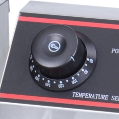 HEF 2-Tank 2-Basket Electric Fryer