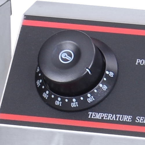 HEF 2-Tank 2-Basket Electric Fryer