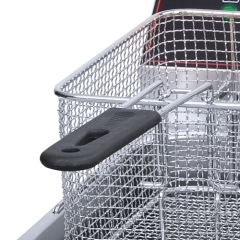 HEF 2-Tank 2-Basket Electric Fryer