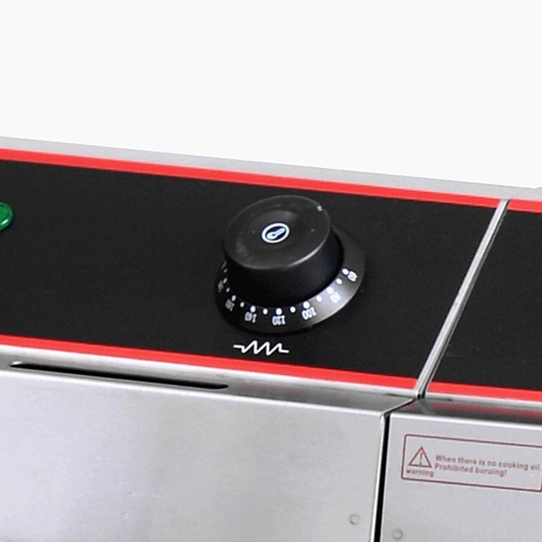 HEF 2-Tank 4-Basket Electric Fryer