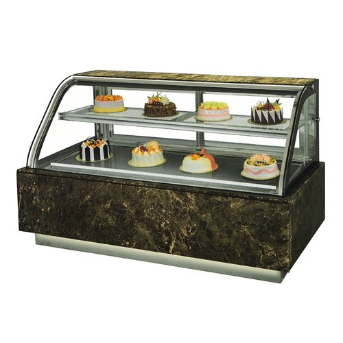 SHX Double arc two layers cake showcase