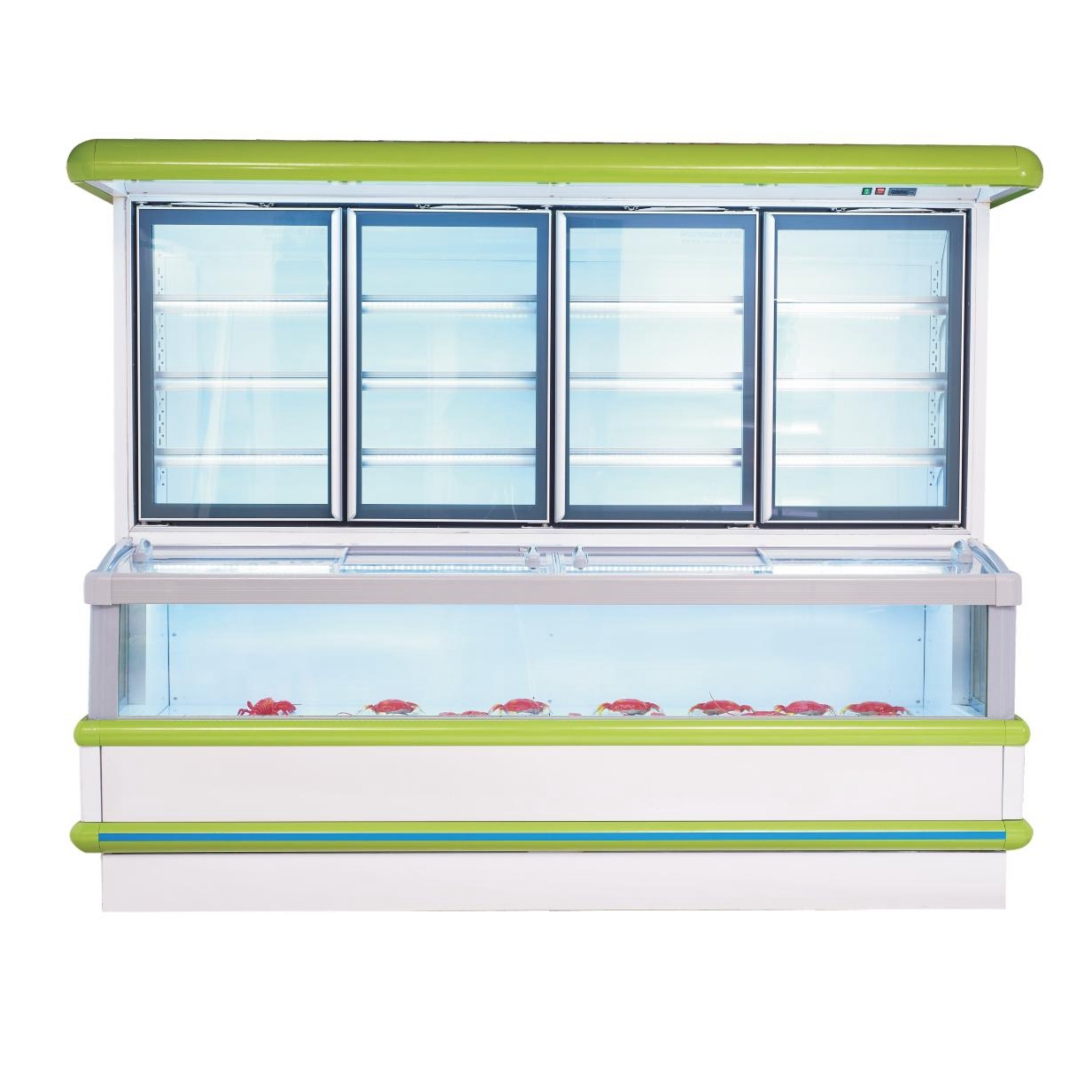 LDZ Europe-Style Combi Freezer/Fridge