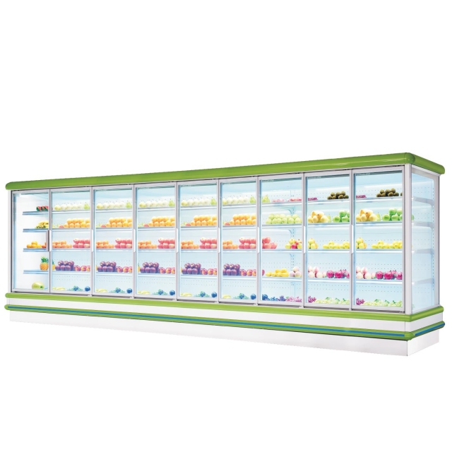 LDL Europe-Style Open Chiller With Doors