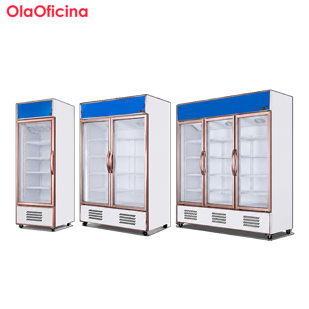 Luxury Straight Cold – Glass Door Beverage Display Cooler Series