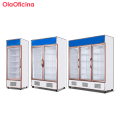 Luxury Straight Cold – Glass Door Beverage Display Cooler Series
