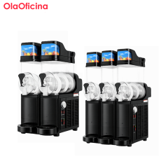 Commercial Slush Machine | 15L Frozen Drink Dispenser 2-3 Tank