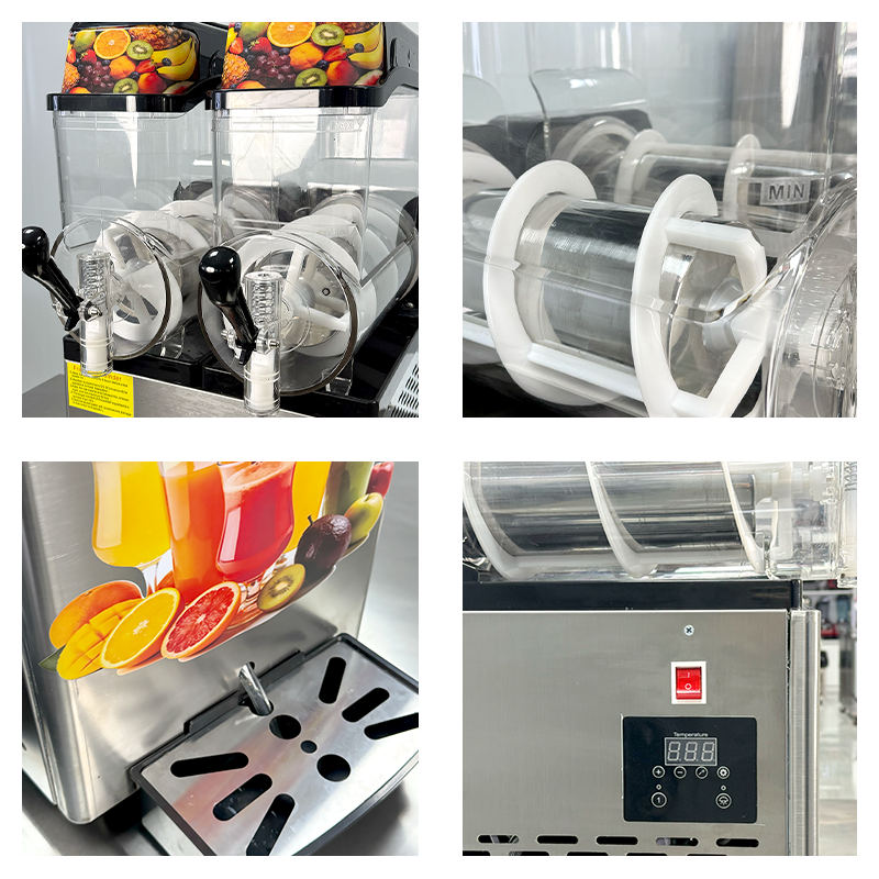Commercial Slush Machine Series – 1/2/3 Tank Frozen Drink Dispenser