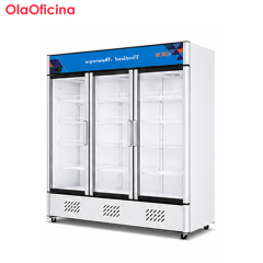 Luxury Air-Cooled Beverage Display Cooler for Commercial Refrigeration