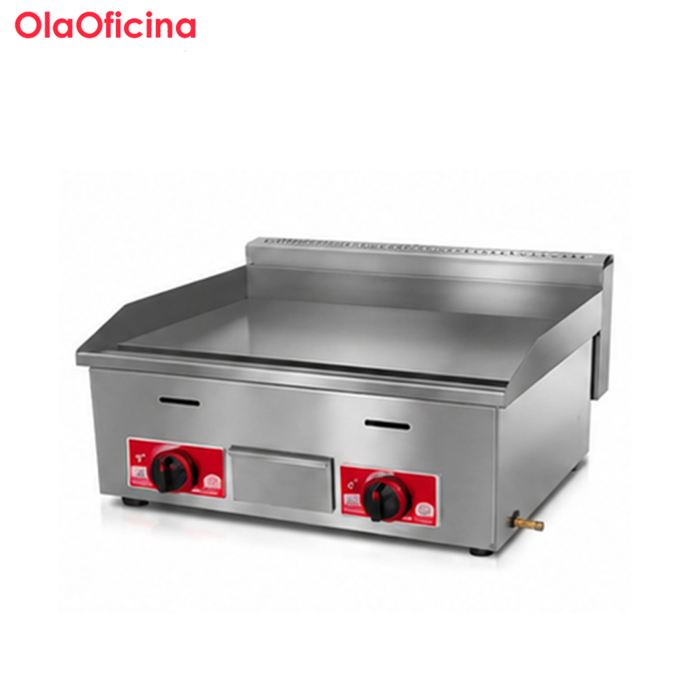 Commercial LPG Gas Griddle Flat Plate Fryer