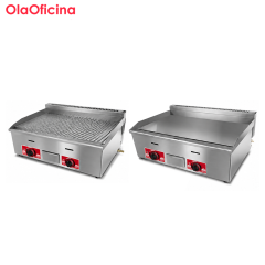 Commercial LPG Gas Griddle Flat & Rough Plate Series (GH-720 / GH-720-B)