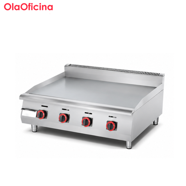 Commercial Flat Gas Griddle GH-48 with LPG/NG Heating System