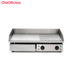 Commercial Electric Flat Griddle HC-822 with Large Cooking Surface