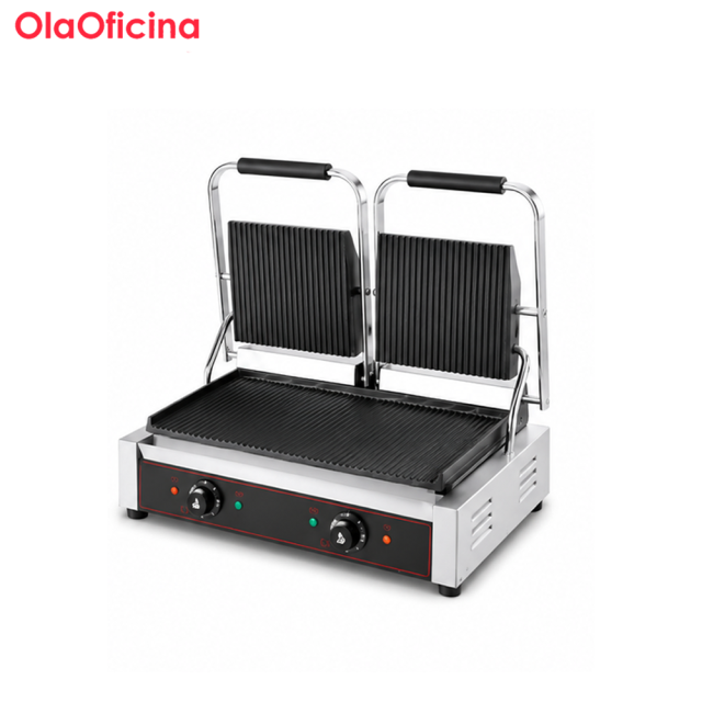 Commercial Double Electric Contact Grill GH-813E