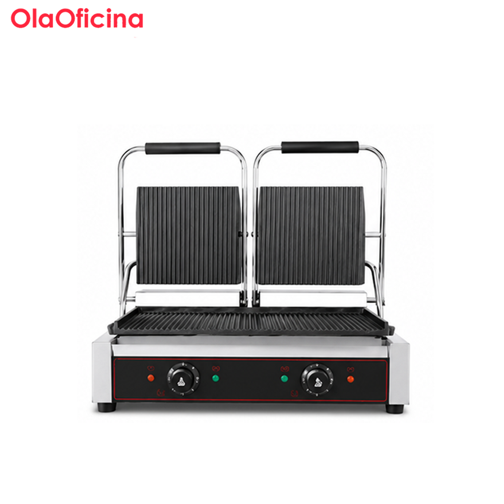 Commercial Double Electric Contact Grill GH-813E