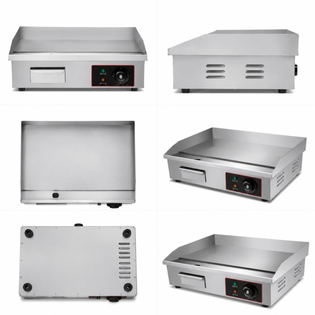 Commercial Electric Flat Griddle HC-818A 3.0KW