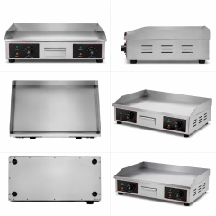 Commercial Electric Flat Griddle HC-820 4.4KW