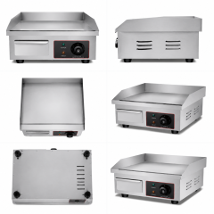 Commercial Electric Flat Griddle HC-818B 1.5KW 220V