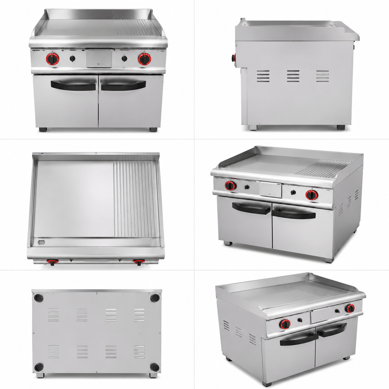 Commercial Full Flat Gas Griddle JZH-TS80