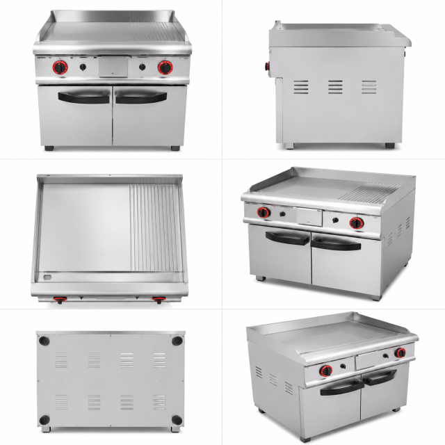 Commercial Full Flat Gas Griddle JZH-TS80