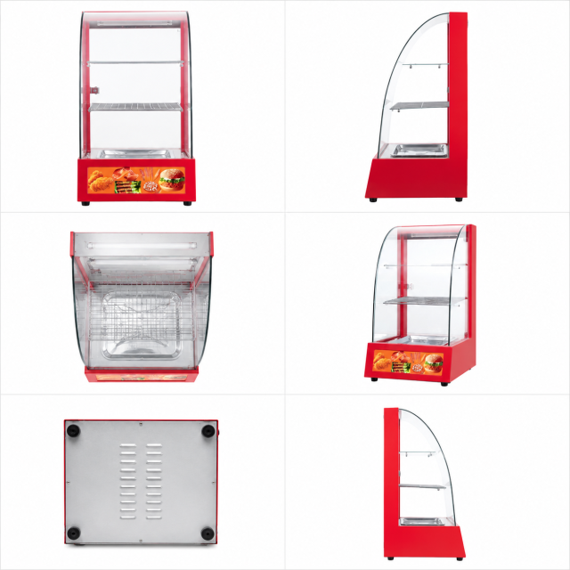 Commercial Food Display Warmer Series (1P/2P/3P/4P)