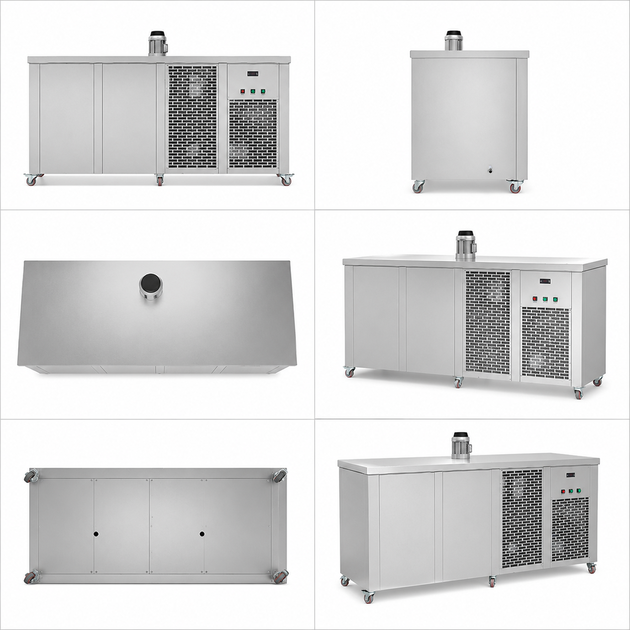Commercial 1 Ton Ice Block Machine | 5kg & 10kg Ice Block Production Series