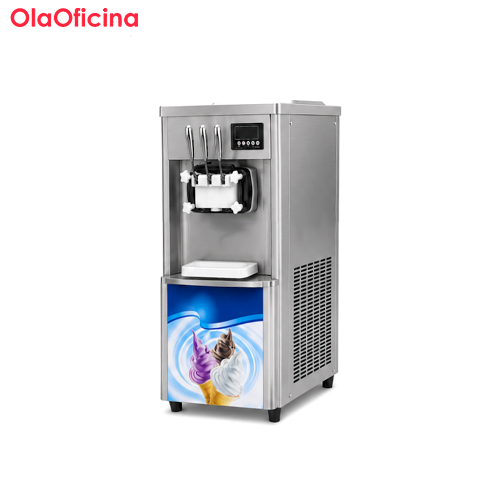 Commercial 2+1 Flavor Floor Standing Soft Ice Cream Machine | BQL-A22