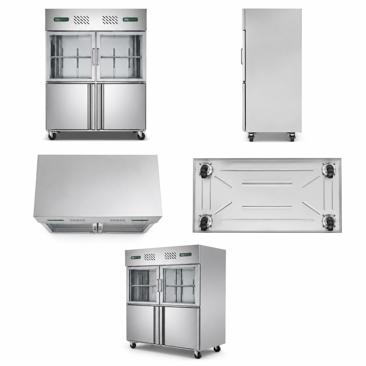 Commercial Direct Cooling Kitchen Cabinet Refrigerator | Static Cooling Series