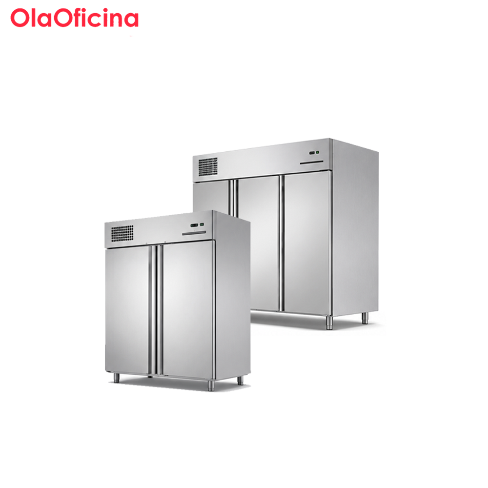 Commercial Direct Cooling Kitchen Cabinet Refrigerator | Upright Stainless Steel Series