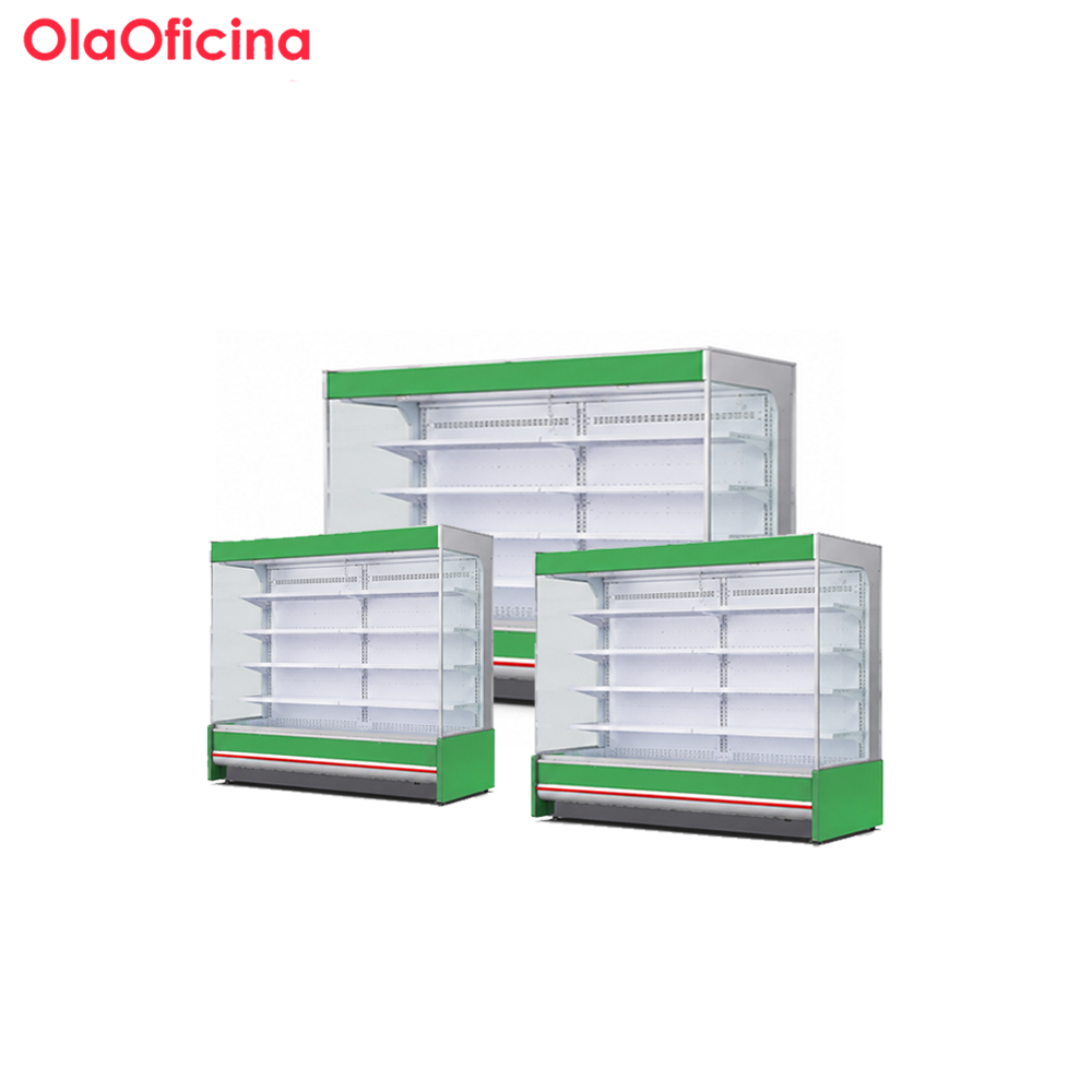 Commercial Open Air Multideck Display Refrigerator Series | Fresh Produce Air Curtain Merchandiser
