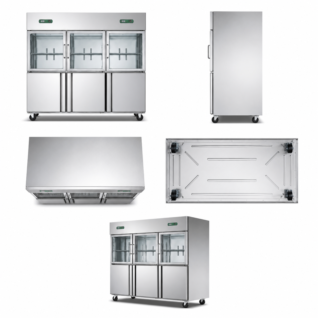 Commercial Direct Cooling Kitchen Cabinet Refrigerator | Static Cooling Series