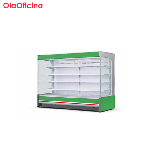 Commercial Open Air Multideck Display Refrigerator Series | Fresh Produce Air Curtain Merchandiser
