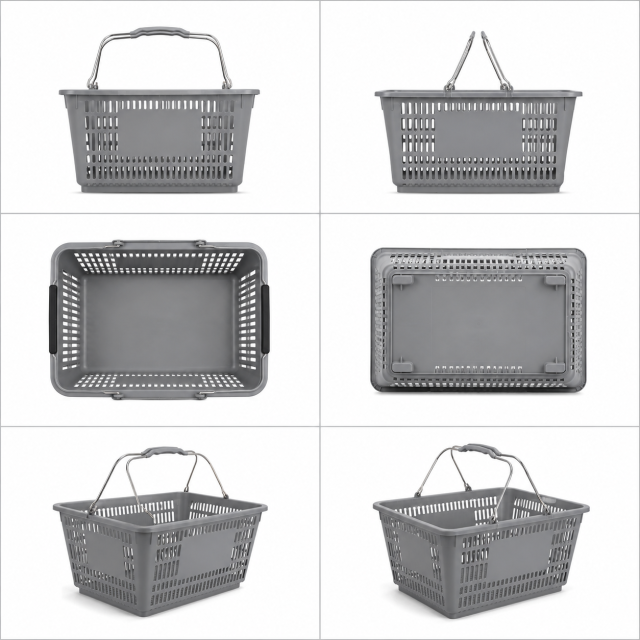Commercial Supermarket Shopping Basket Series