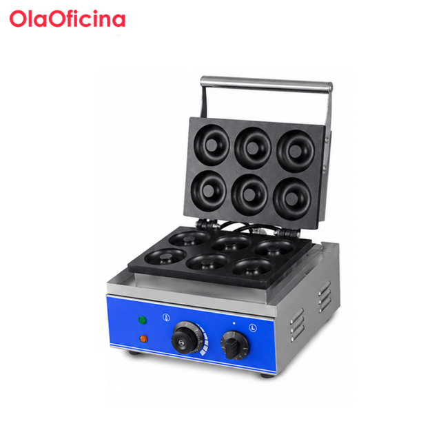 HT-06T 6-Cavity Commercial Donut Maker Machine