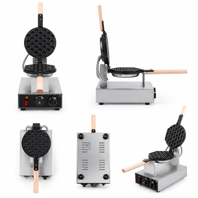 HC-008 Single-Head Round Egg Waffle Machine