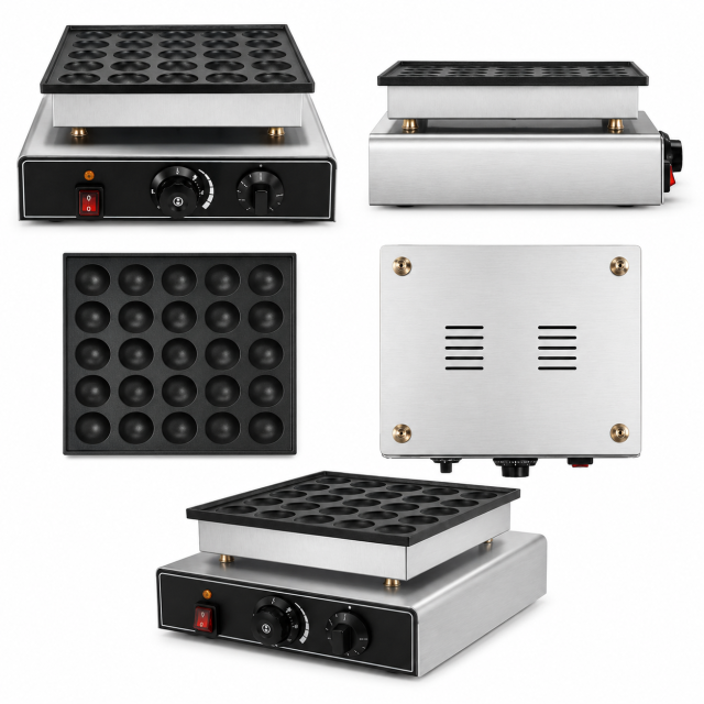 HC-302 Commercial 25 Muffins Machine (Round Shape)