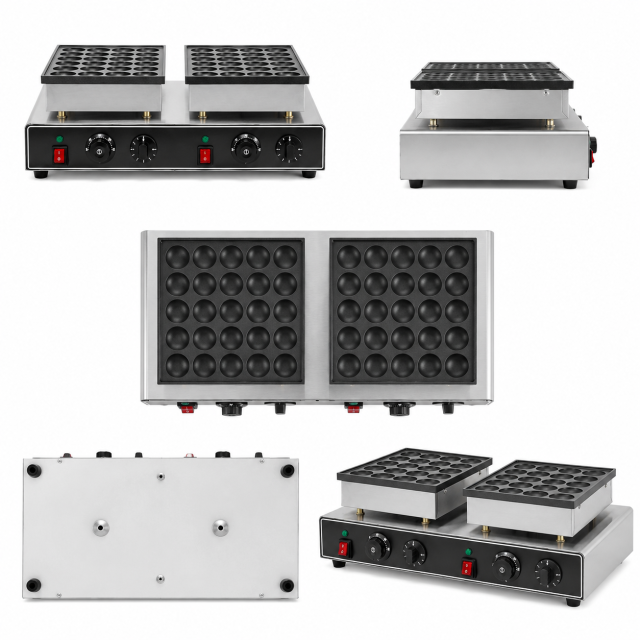 HC-302-2 Commercial 25×2 Muffins Machine (Round Shape)