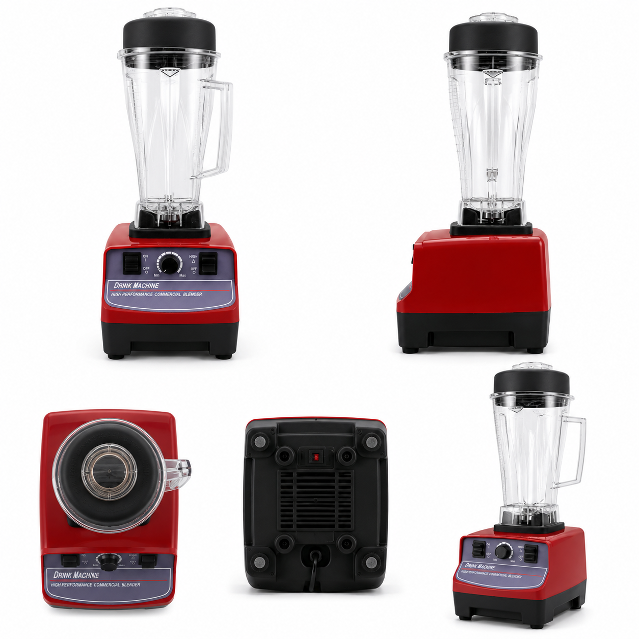 767 Series Commercial Food Processor with 1600W Motor and 2L Capacity