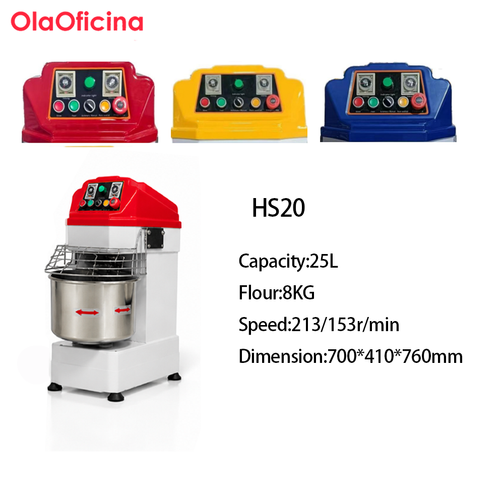 Double Action Two Speed Spiral Dough Mixer Series