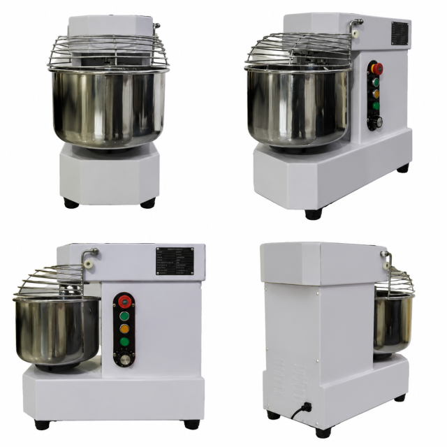 Double Action Two Speed Spiral Dough Mixer