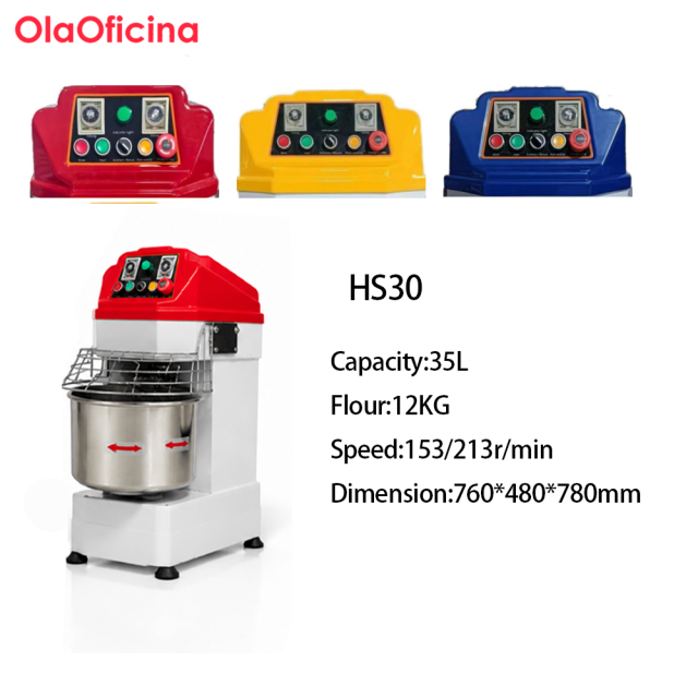 Double Action Two Speed Spiral Dough Mixer Series