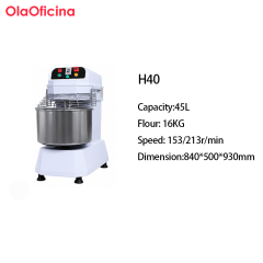 Double Action Two Speeds Spiral Dough Mixer H20-H260 Series