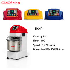 Double Action Two Speed Spiral Dough Mixer Series