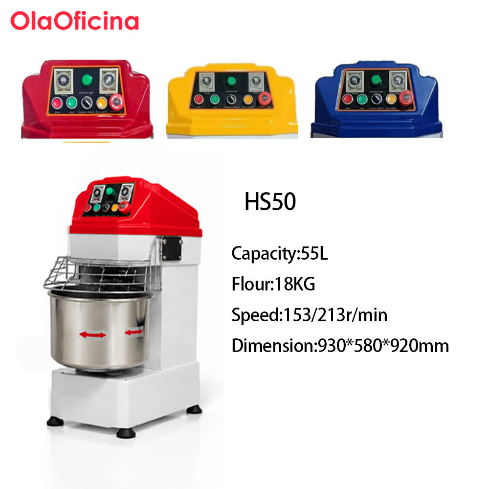 Double Action Two Speed Spiral Dough Mixer Series