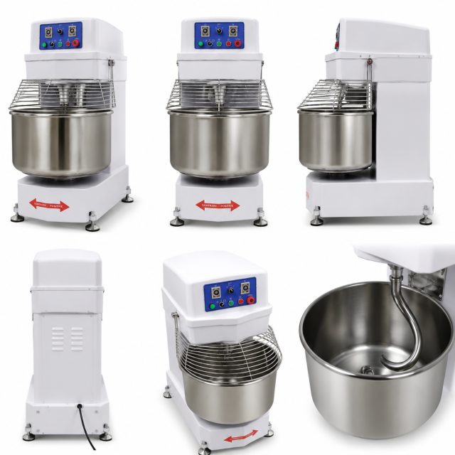 Industrial Spiral Dough Mixer for Bakery Production