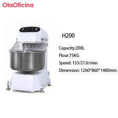 Double Action Two Speeds Spiral Dough Mixer H20-H260 Series