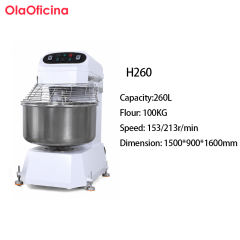 Double Action Two Speeds Spiral Dough Mixer H20-H260 Series