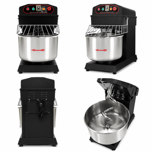 Commercial Spiral Dough Mixer H20-H60 Series for Bakery Production