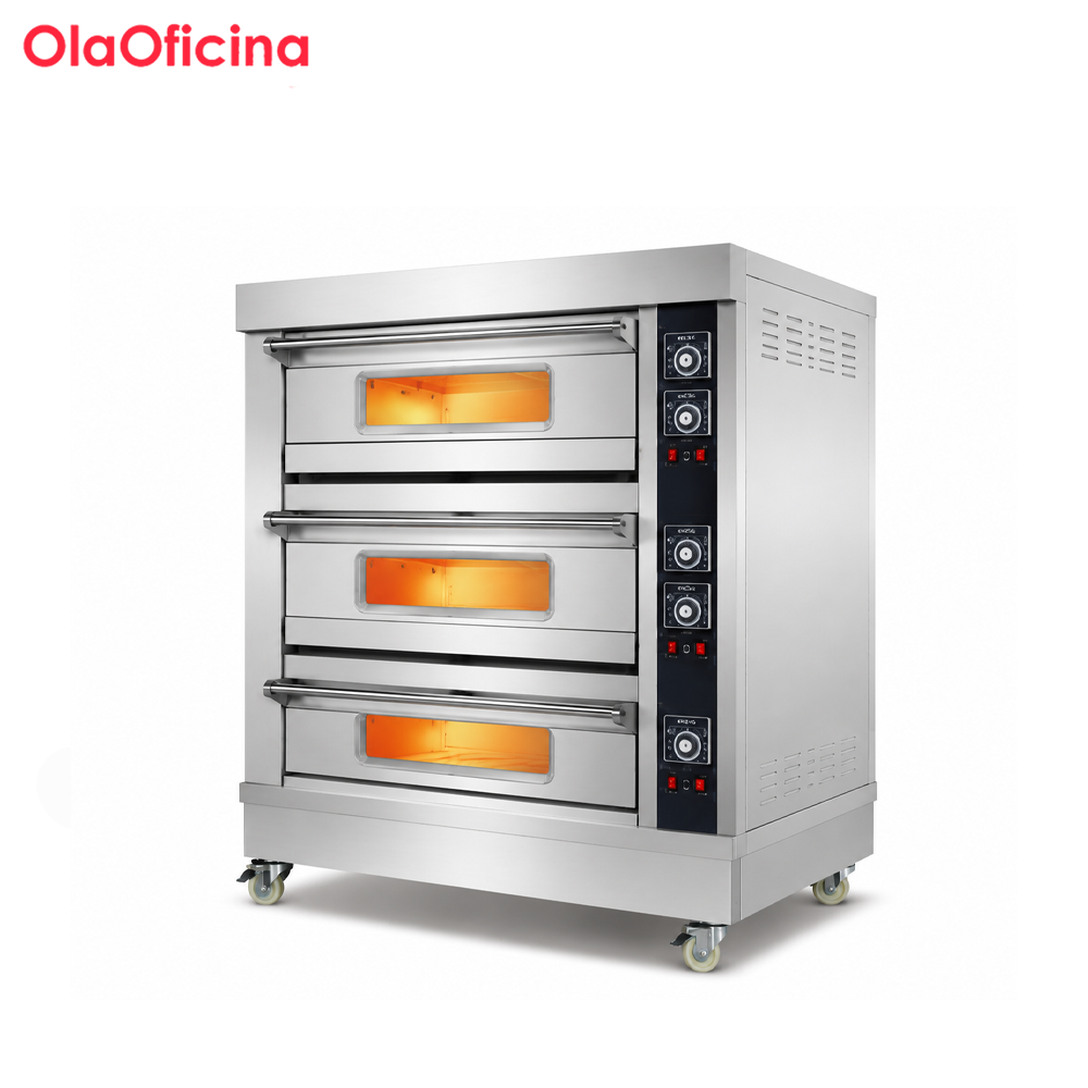 Commercial Electric Oven 3 Tier 6 Tray Bakery Oven